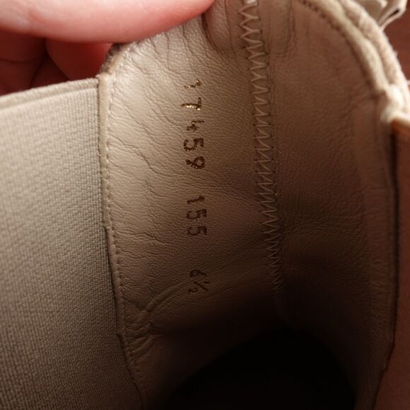 Freda Salvador Boots Womens Size 6.5 Beige Brooke Suede Chelsea Lug Sole Ankle - Picture 15 of 16